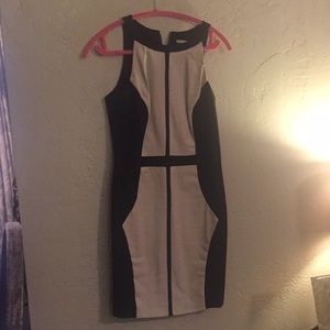 Black and Tan Gianni Bini Dress